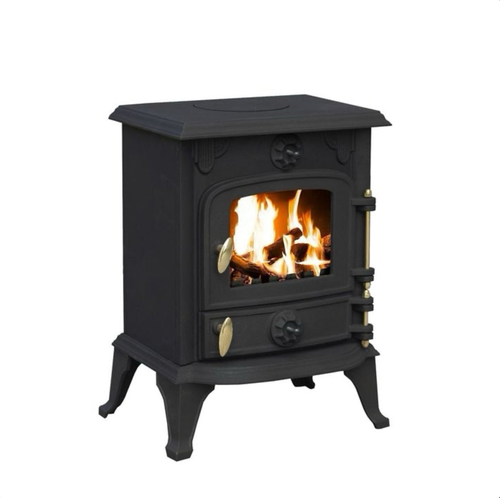 Royal Fire 5kW Cast Iron Wood and Charcoal Burning Stove