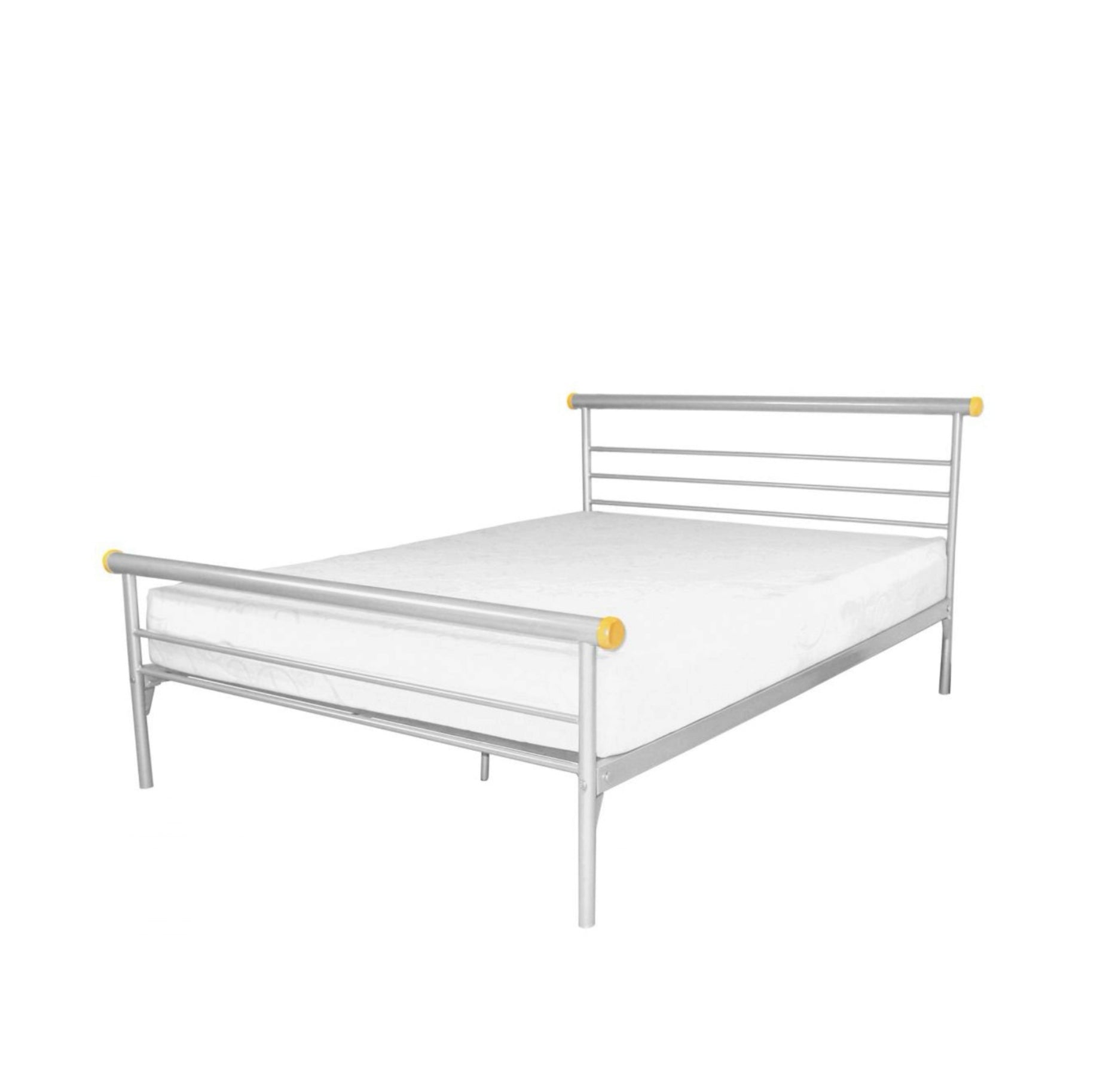 Celine Bed Single Silver