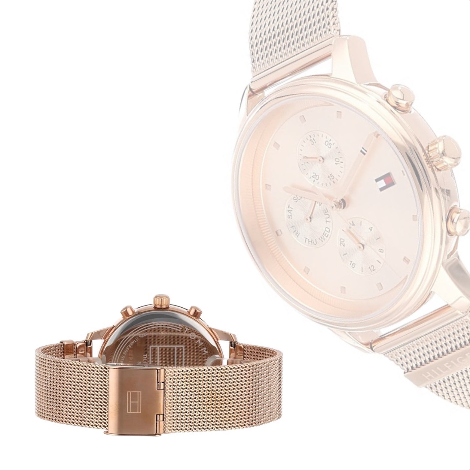 Tommy Hilfiger Blake Rose Gold Swiss Chronograph Ladies Watch 1781907