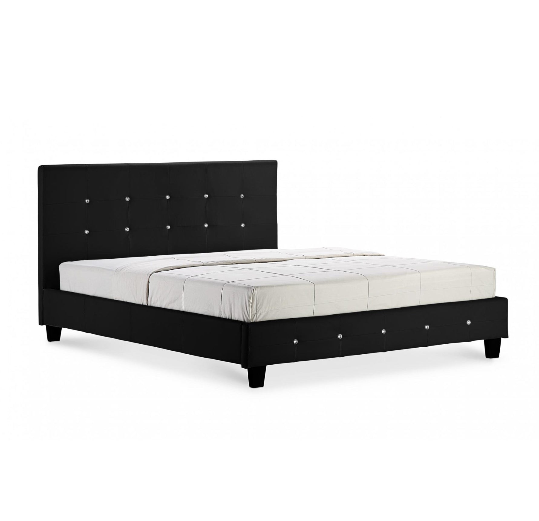 Quartz PU King Size Bed