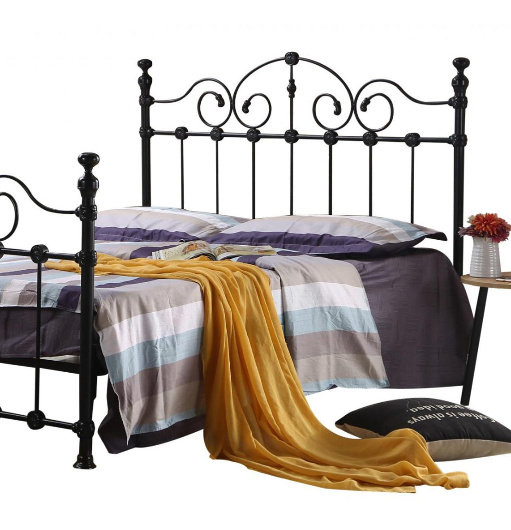 Inglewood King Size Bed Black