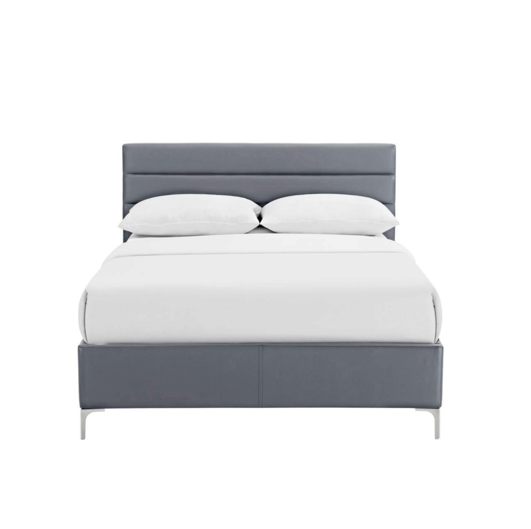 Arco PU Single Bed Grey