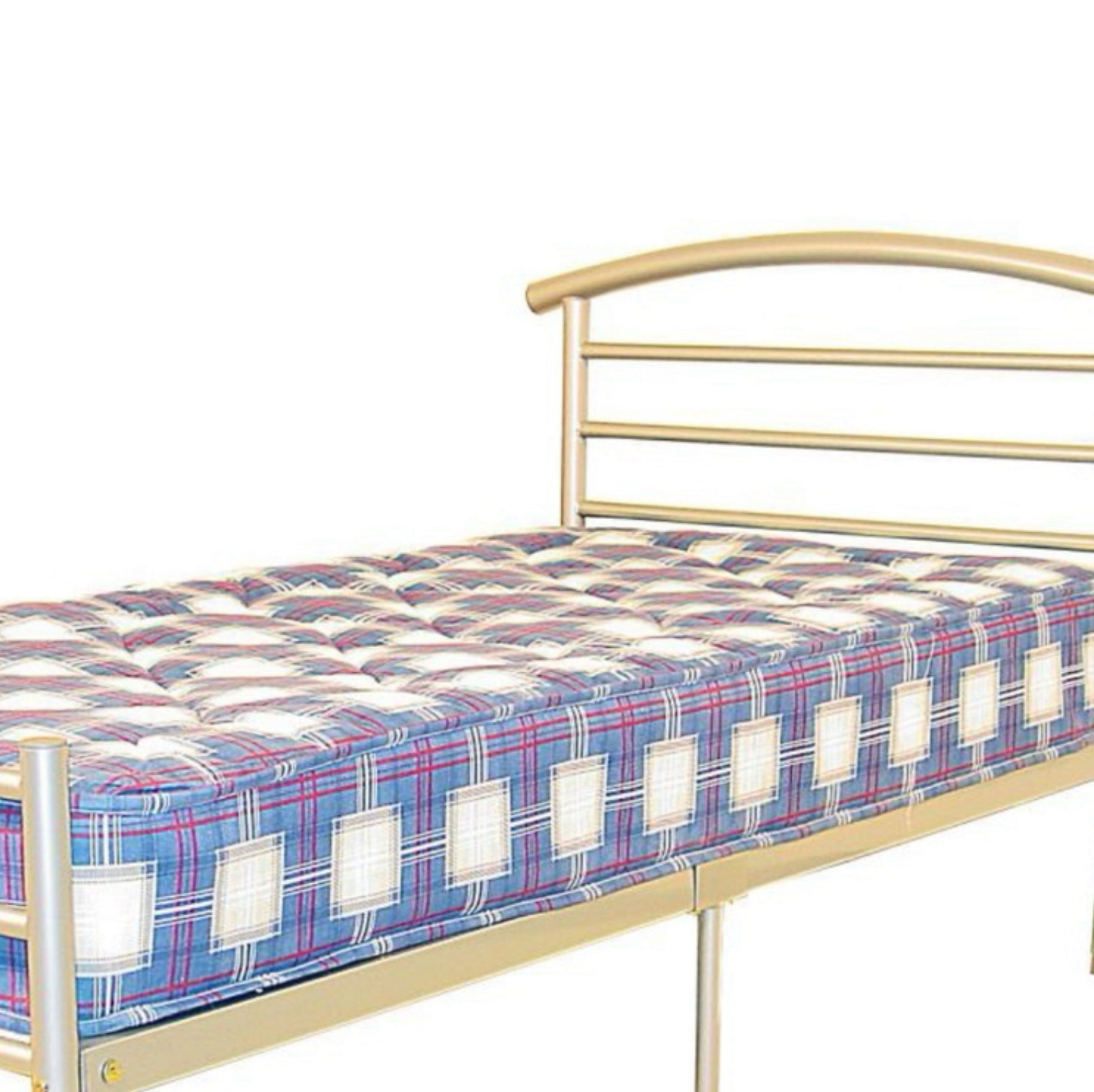 Brenington Single Bed Silver