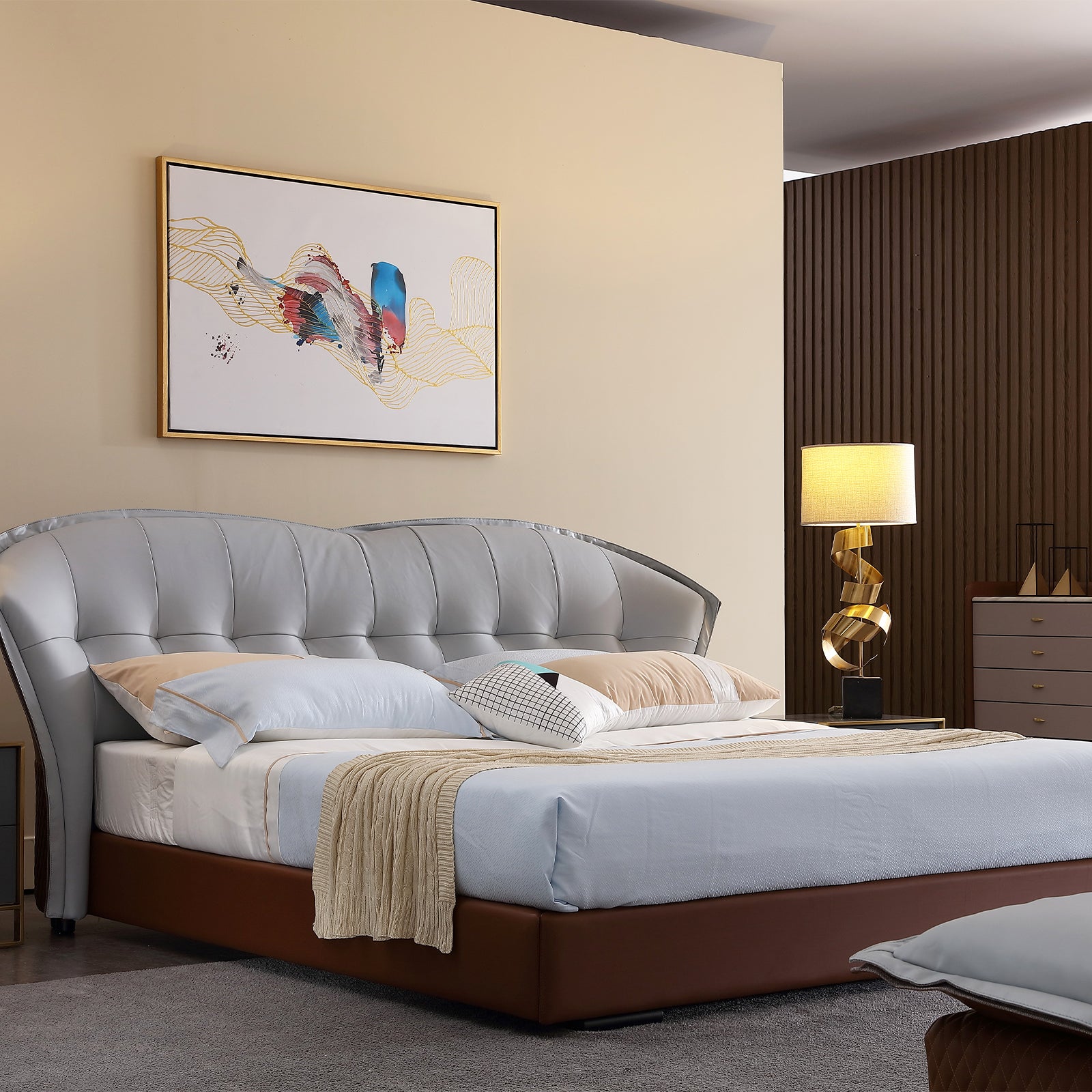 Limoge Brooklyn Luxury King Size Bed