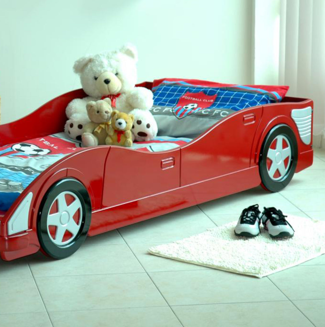 Movi Car Bed Single Red