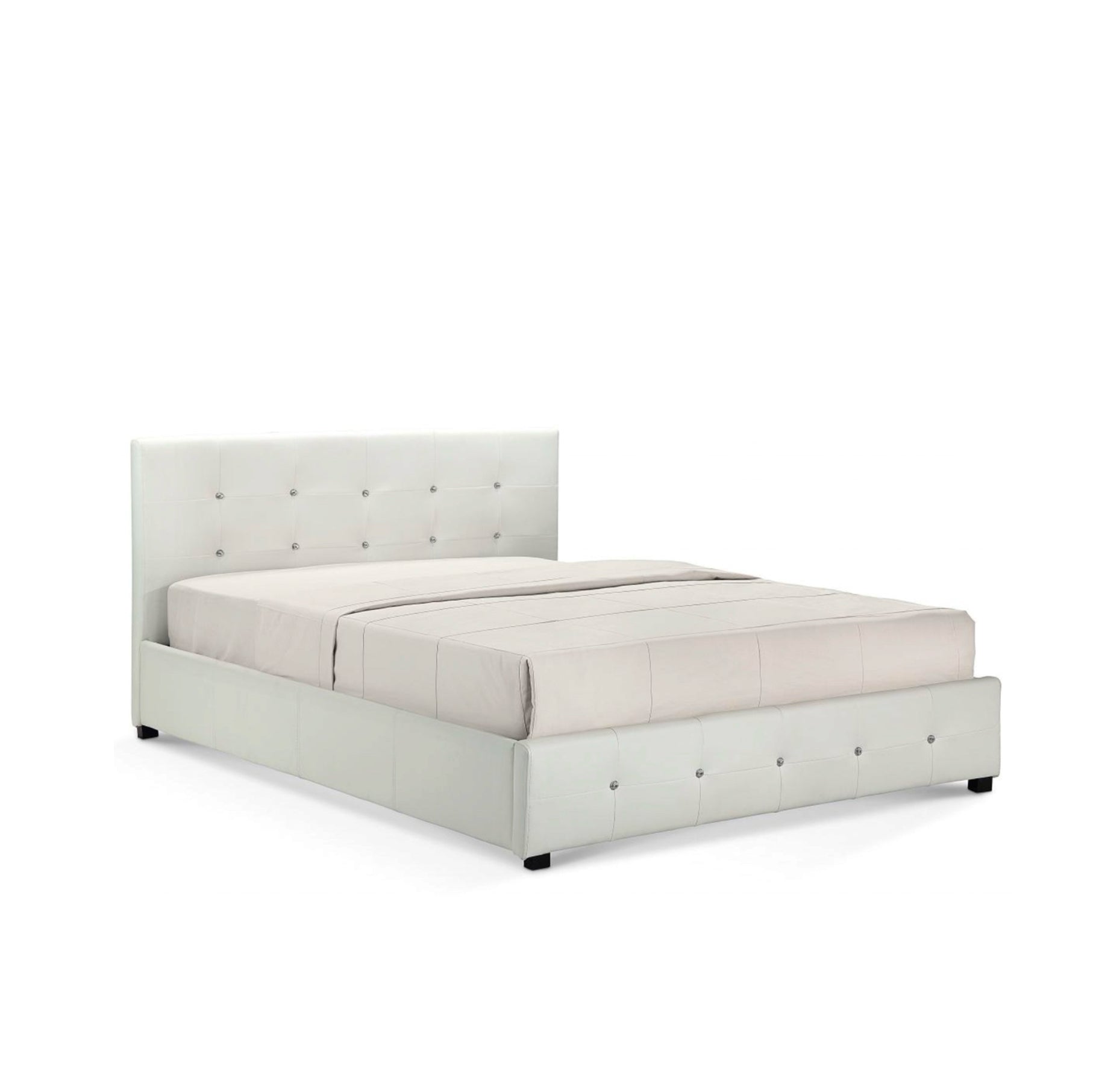 Quartz Storage PU King Size Bed