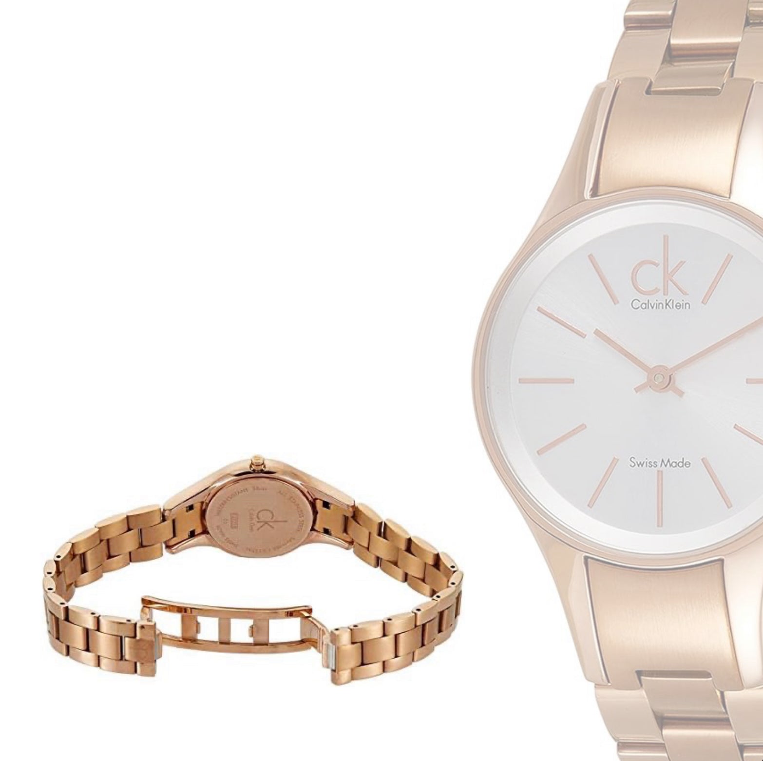 Calvin Klein Simplicity Rose Gold Analogue Ladies Watch K4323520