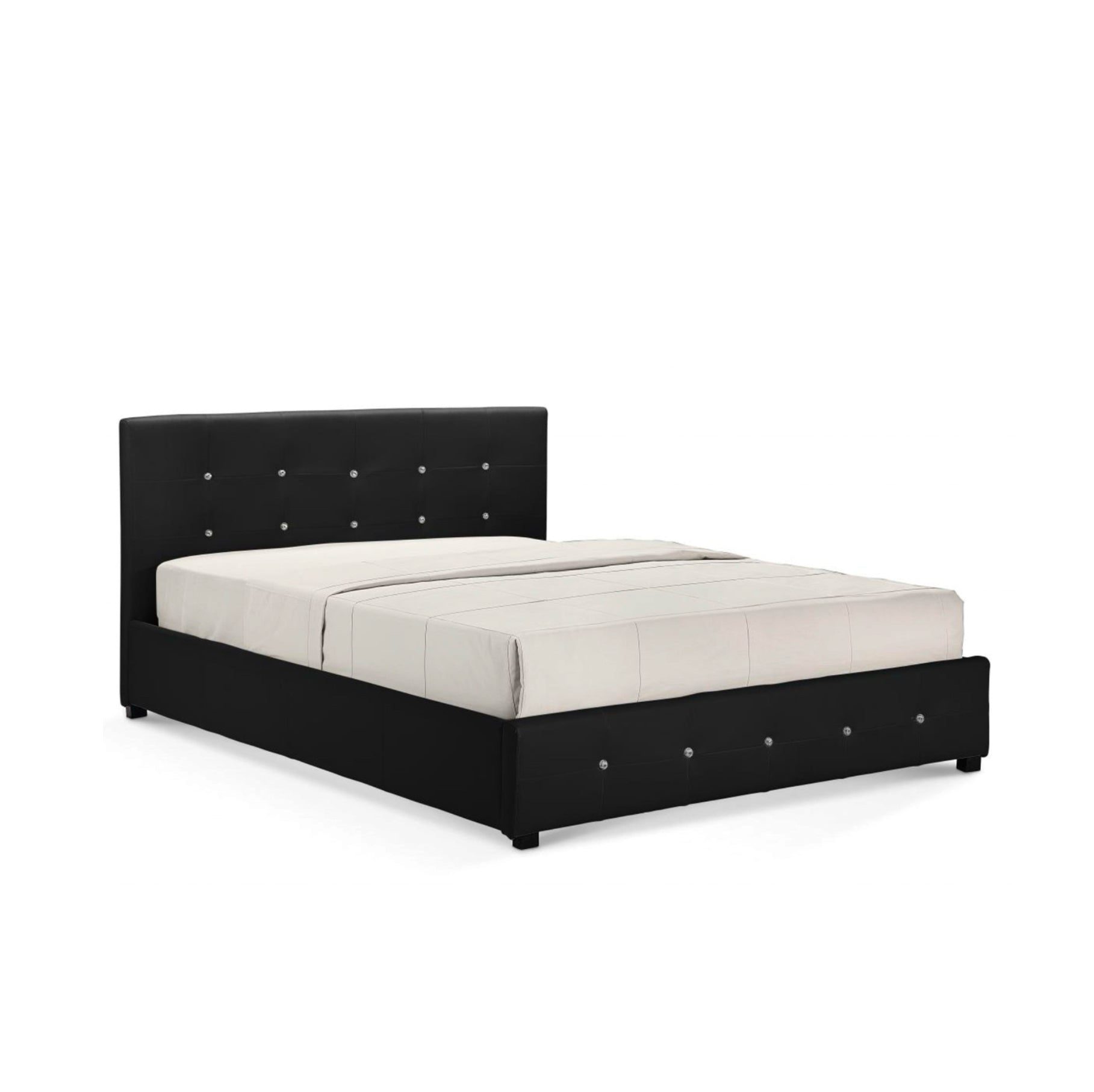 Quartz Storage PU King Size Bed