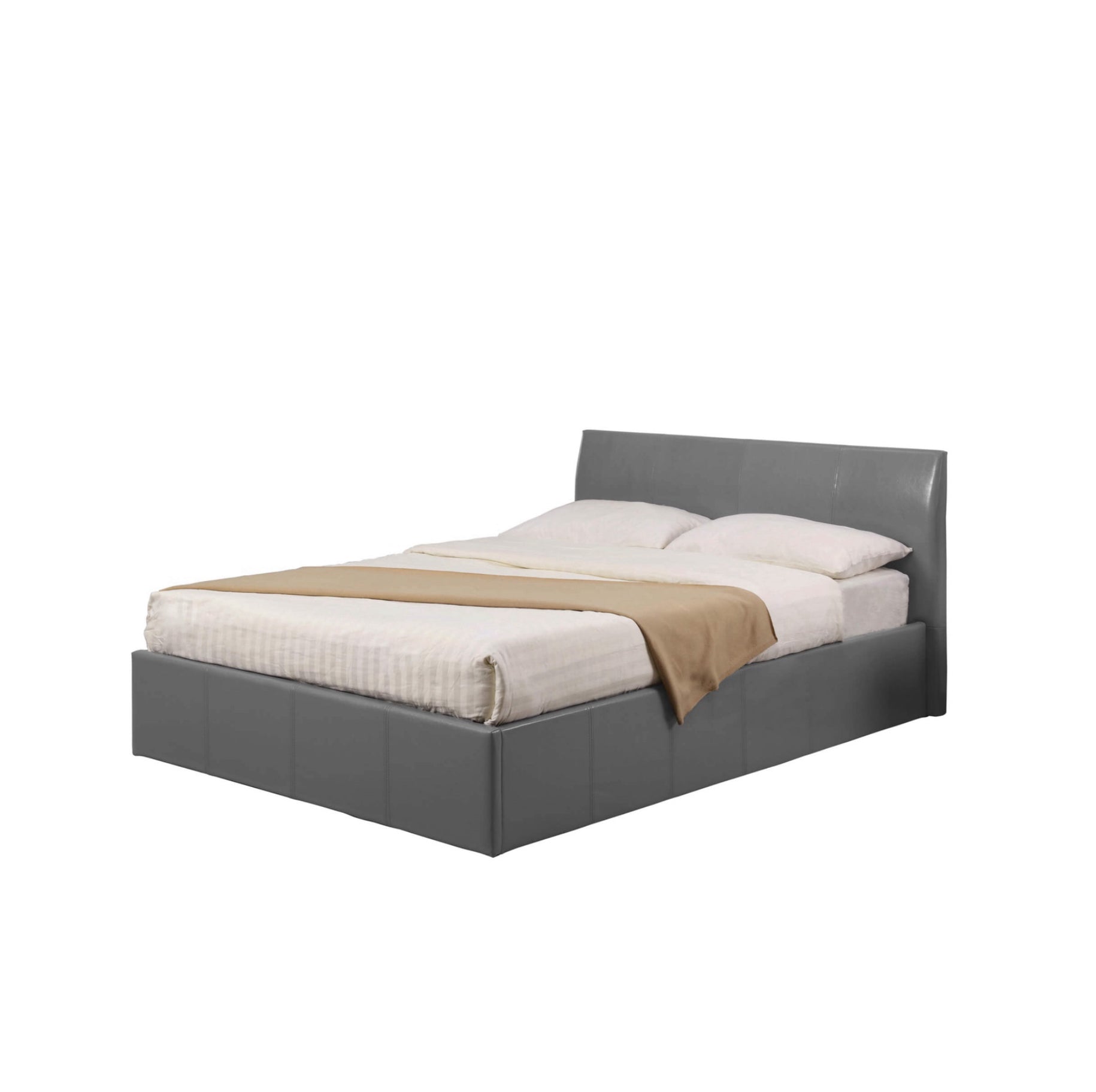 Fusion Storage PU 4 Foot Bed Grey