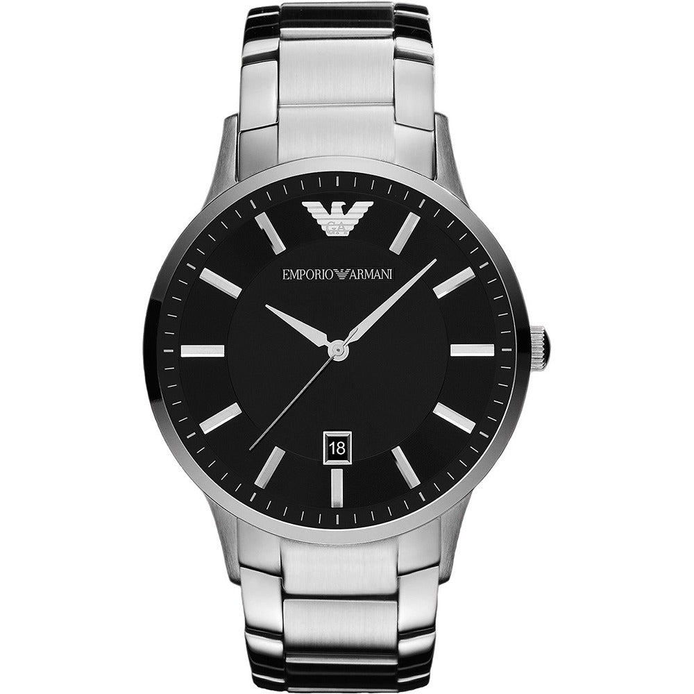 Emporio Armani Sportivo Swiss Quartz Silver Men's Watch AR2457