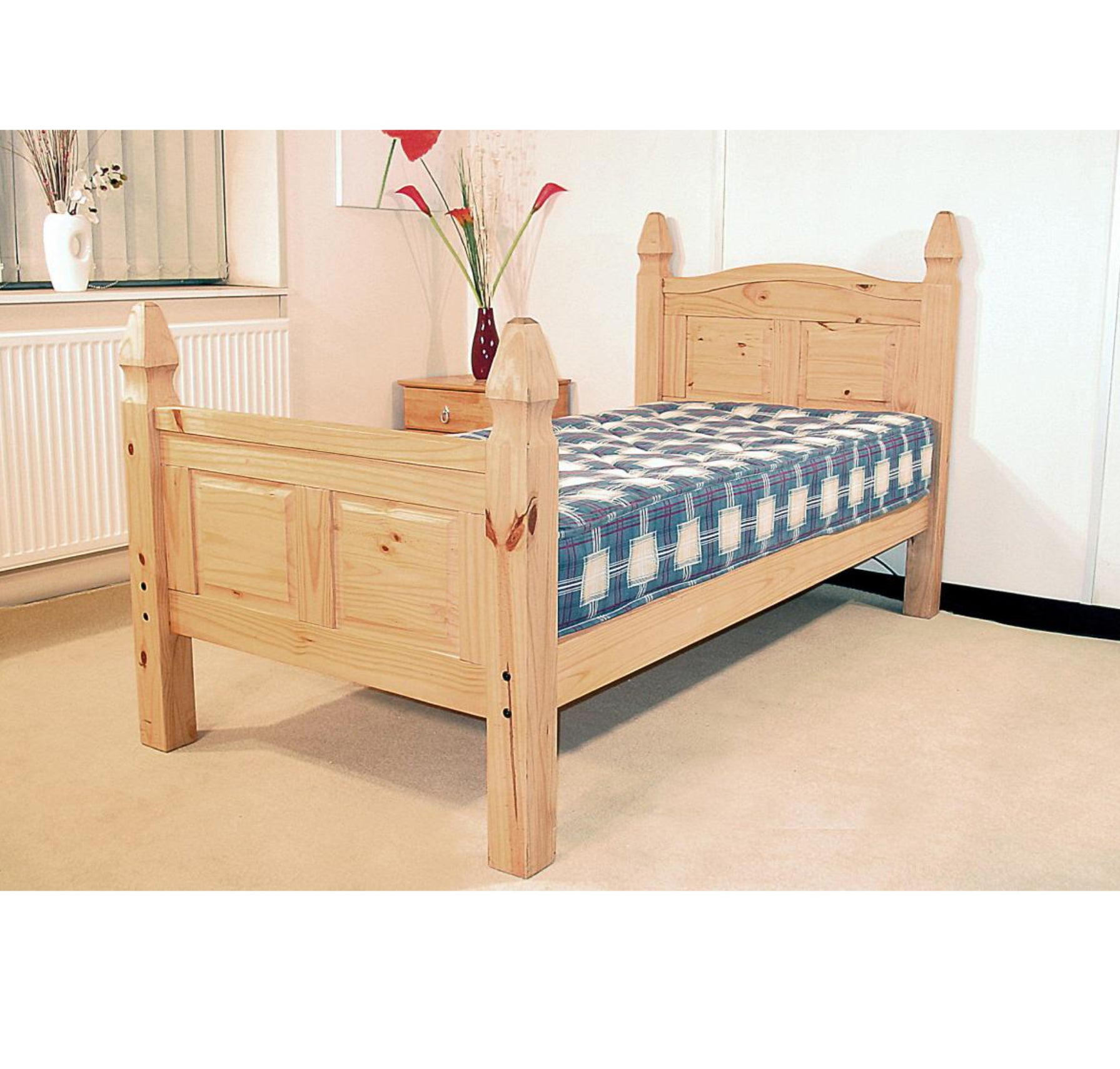 Corona Bed King Size High Footend