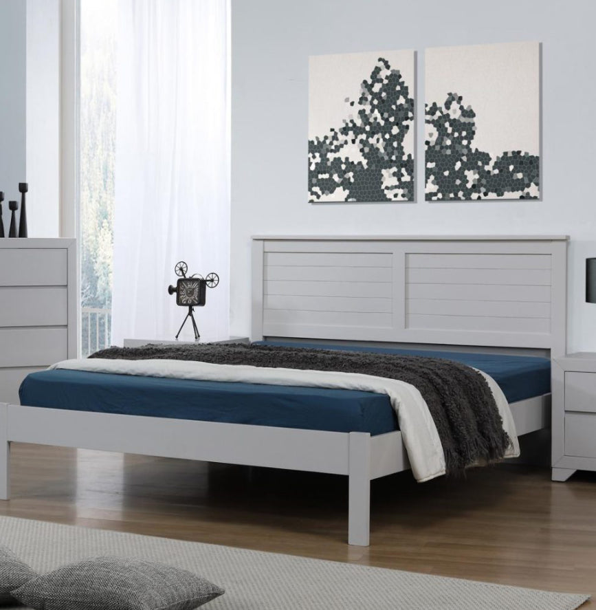 Wilmot King Size Bed Grey