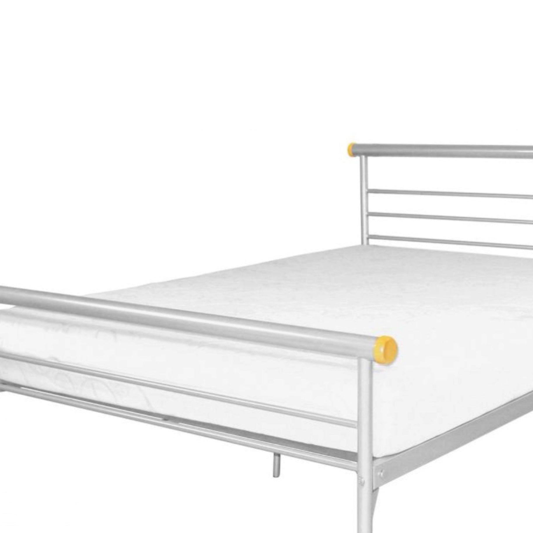 Celine Bed Single Silver