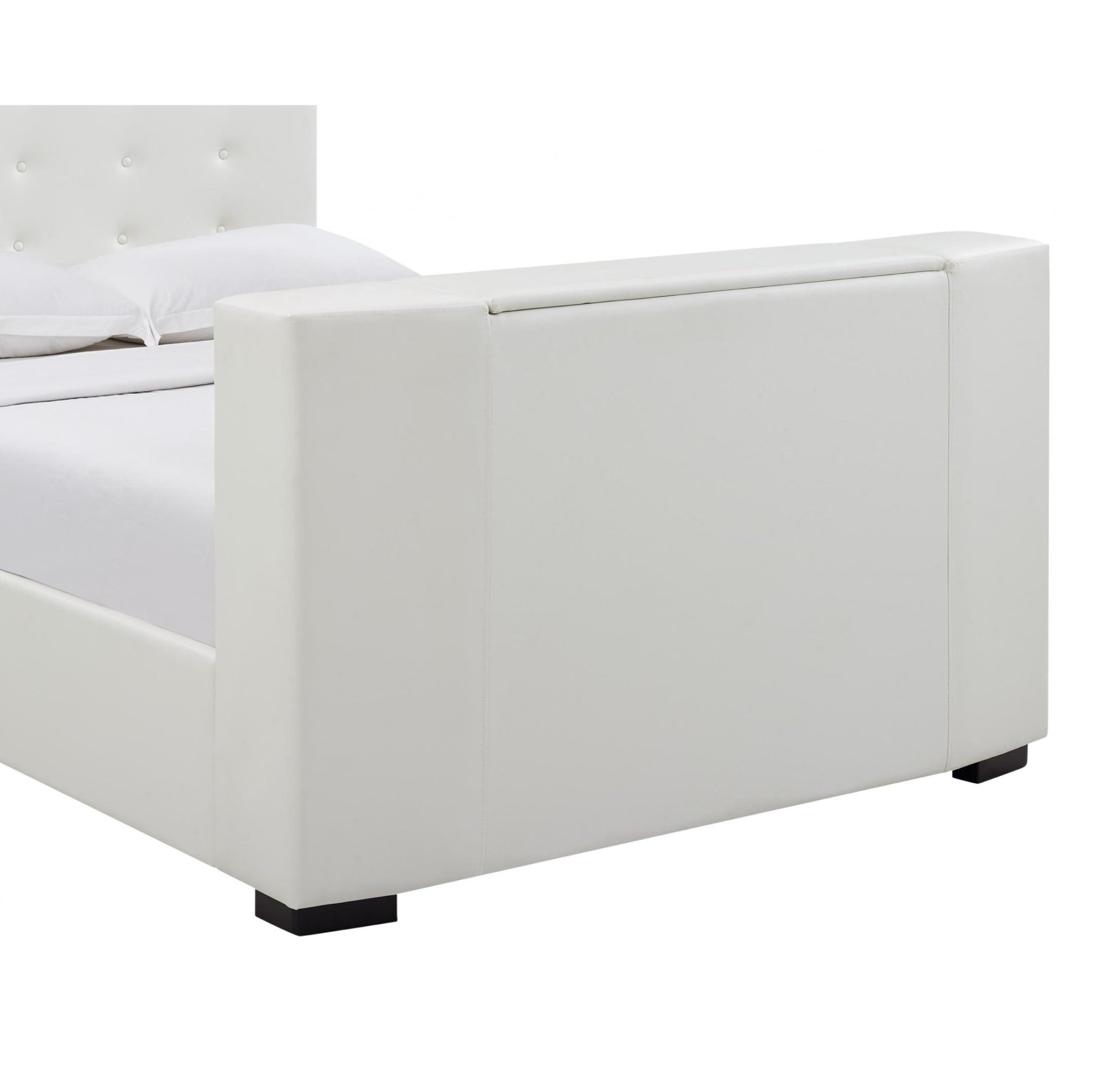 Marbella TV Bed PVC King Size Bed