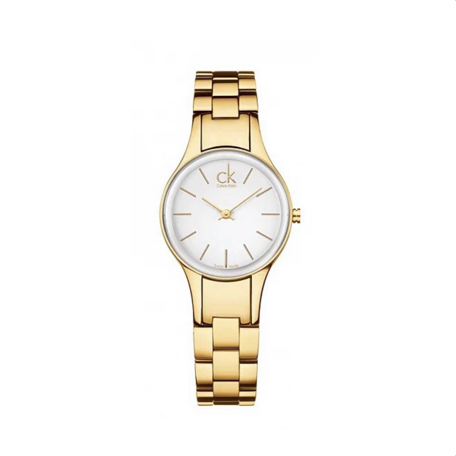 Calvin Klein Simplicity Gold Tone Chronograph Ladies Watch K4323212