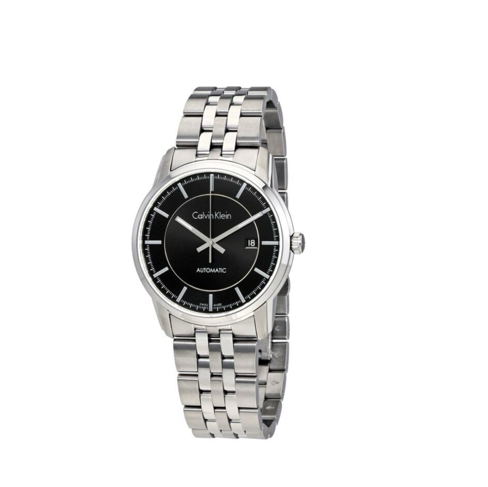 Calvin Klein Infinity Automatic Black Dial Quartz Men's Watch K5S34141