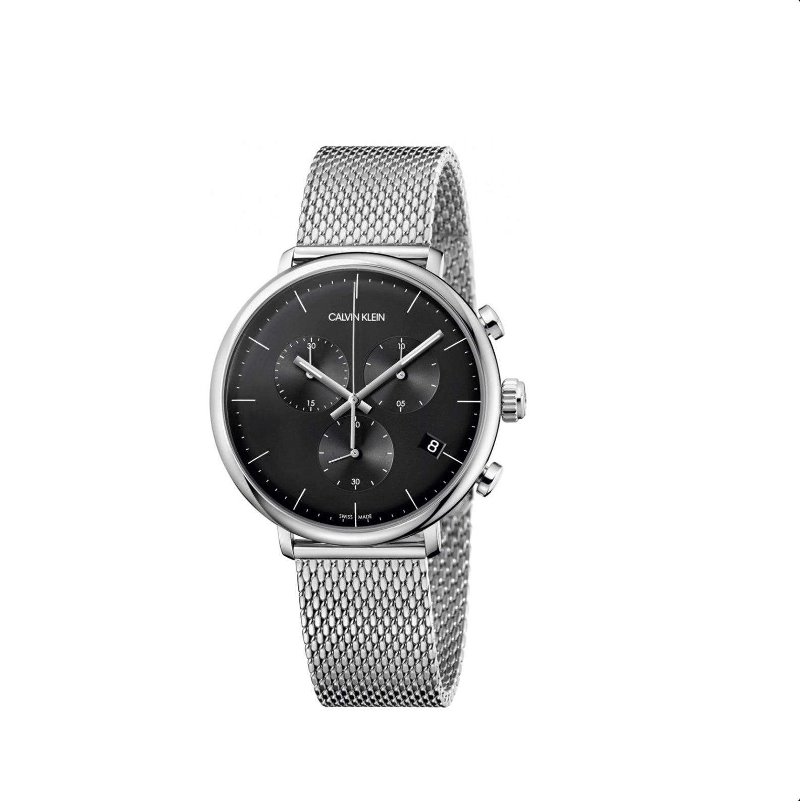 Calvin Klein High Noon Black Dial Chronograph Men's Watch K8M27121