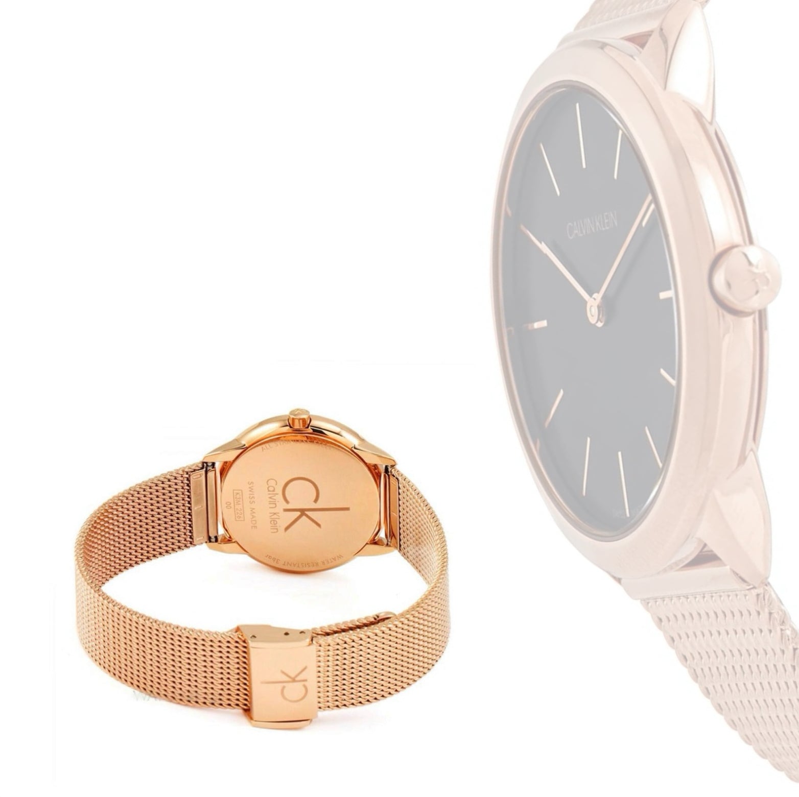 Calvin Klein Minimal Rose Gold Chronograph Unisex Watch K3M2162Y