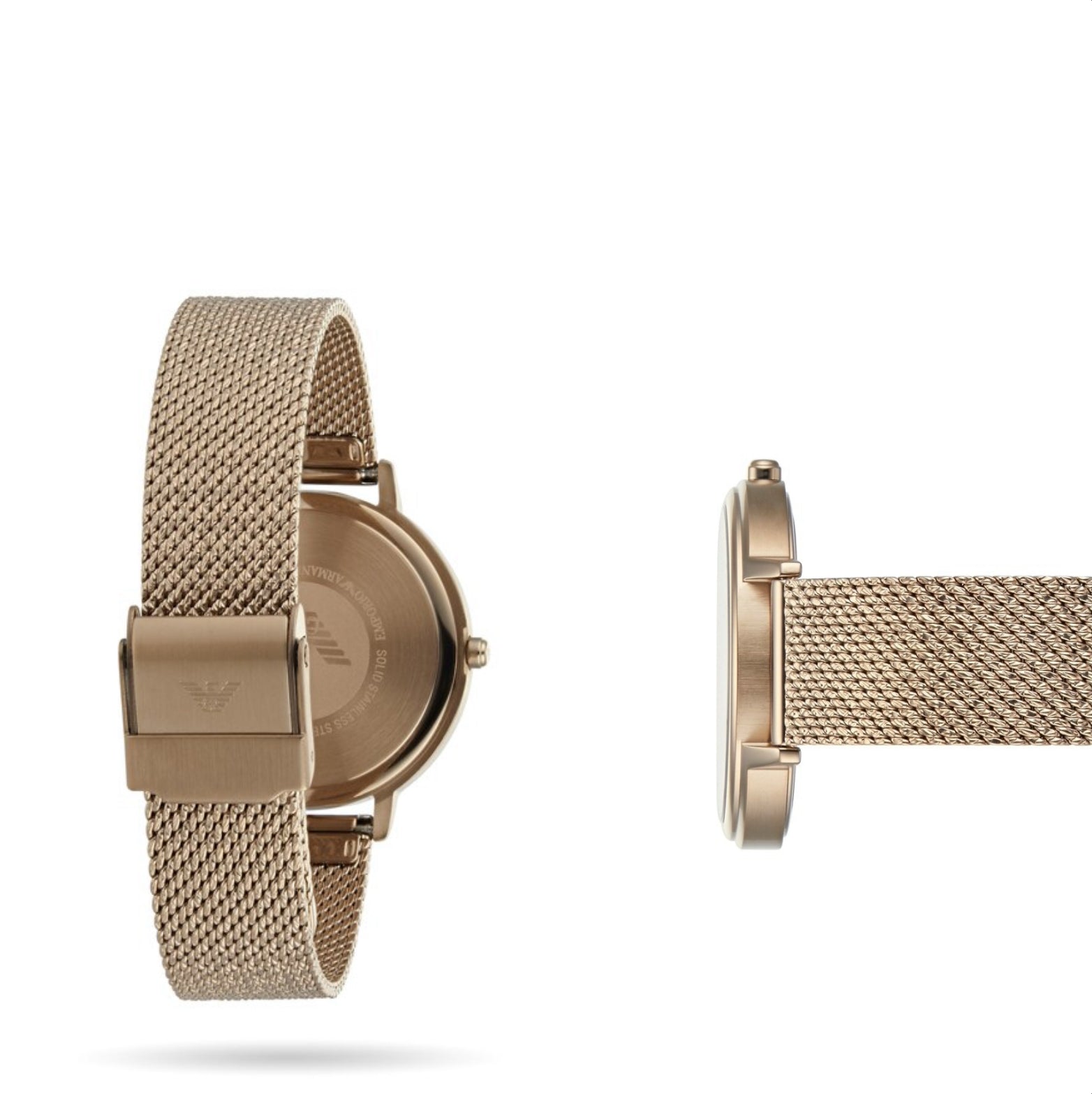 Emporio Armani Kappa Rose Gold Swiss Ladies Watch AR11129