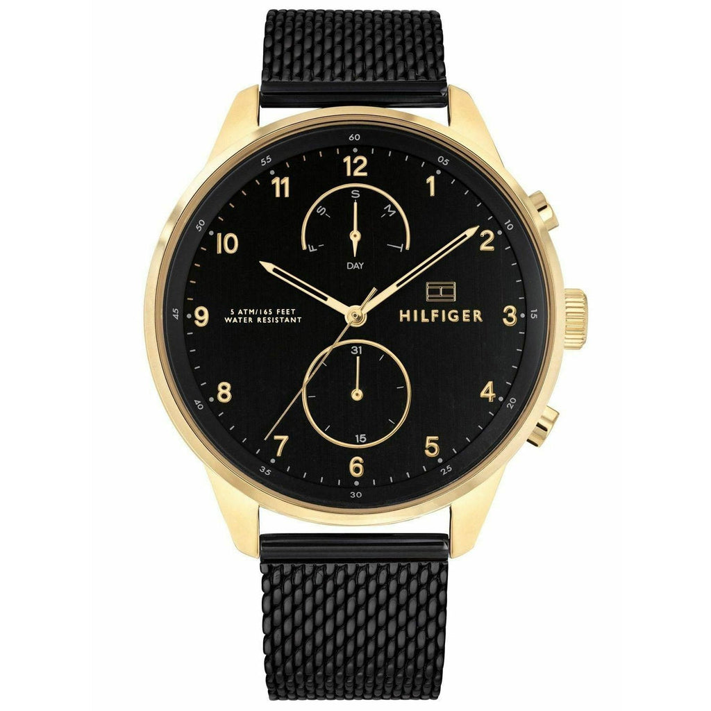 Tommy Hilfiger Chase Black Chronograph Quartz Men’s Watch 1791580