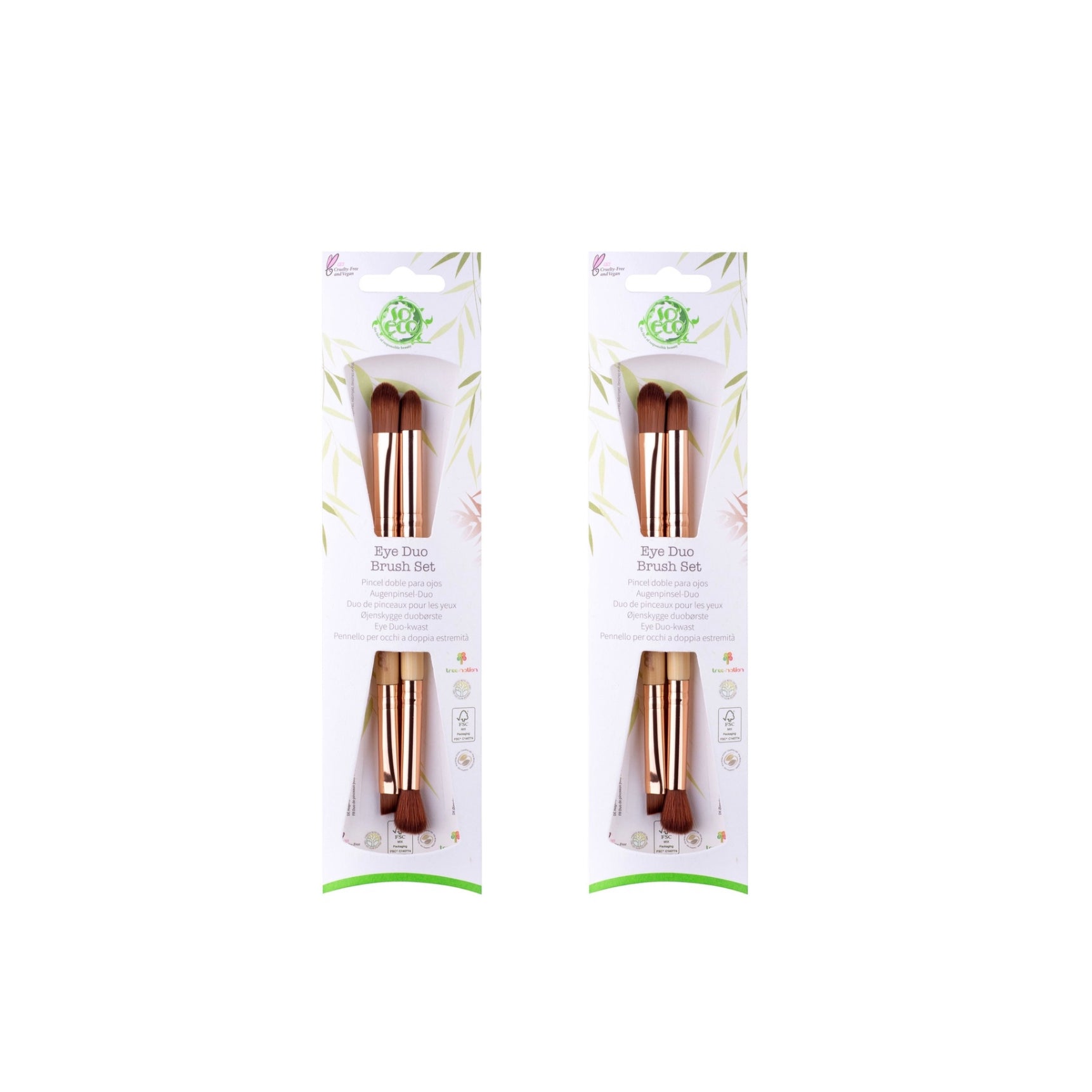 So Eco Eye Duo Brush Set  - Pack of 2